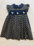 Vestido patito con smock