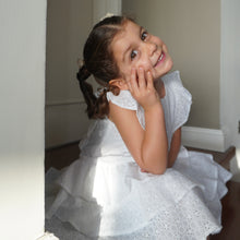 Cargar imagen en el visor de la galería, Vestido broderie blanco
