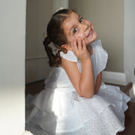 Vestido broderie blanco