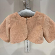 Bolero peluche piel de conejo