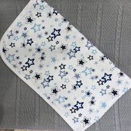 Manta algodon estampado estrellas t/u