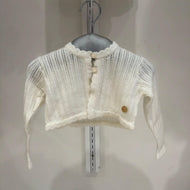 Bolero M/L acanalado baby rabit ivory