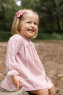 Vestido / bombacho ml rosa plomo