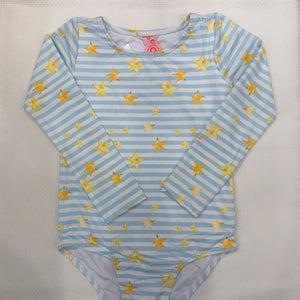 Ropa de baño manga larga estrellas