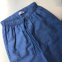 Cargar imagen en el visor de la galería, Pantalon lino celeste

