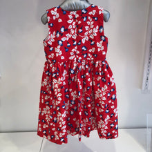 Cargar imagen en el visor de la galería, Vestido floreado rojo

