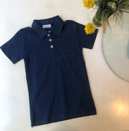 Polo box azul vintage