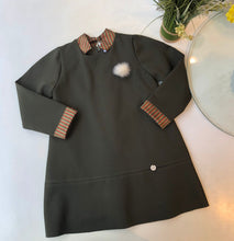 Cargar imagen en el visor de la galería, Vestido manga larga con detalles rayas
