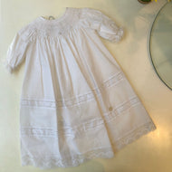 Baton con blondas color blanco