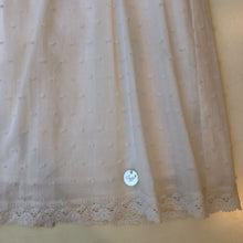 Cargar imagen en el visor de la galería, Vestido bautizo blanco de nansu puntos
