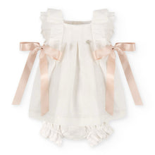 Cargar imagen en el visor de la galería, Vestido +braguita lino blanco pili Carrera
