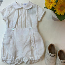 Cargar imagen en el visor de la galería, Bombacho +blusa bautizo blanco-marfil Pili Carrera
