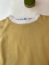 Cargar imagen en el visor de la galería, chompa contraste amarillo/blanco Pili Carrera
