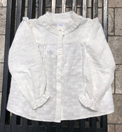 Blusa broderie ivory