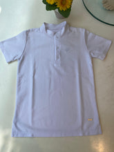Cargar imagen en el visor de la galería, Polo box pique blanco cuello neru
