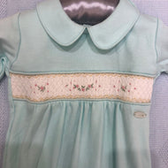 Enterizo pima verde smock