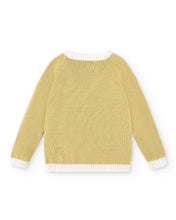 Cargar imagen en el visor de la galería, chompa contraste amarillo/blanco Pili Carrera
