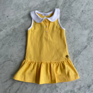 Vestido pique amarillo